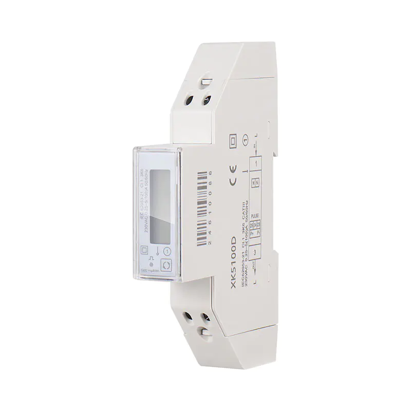 LCD Display Multi-Function Rail Energy Meter Meter